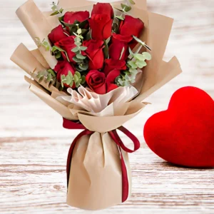 10 red rose valentine special in Dubai