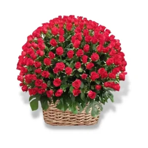 300 Red Roses bouquet