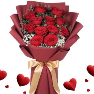 Valentine Day Special Bouquet Roses