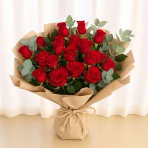 25 Red Roses Bouquet