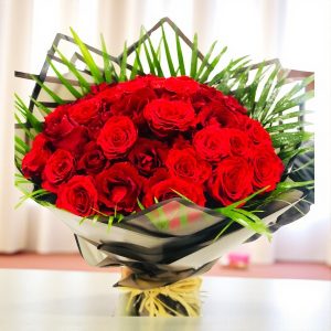 Beautiful Red Roses Bouquet