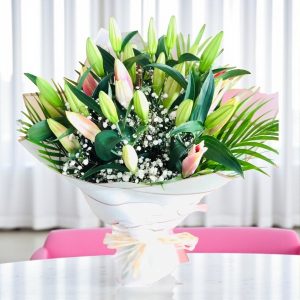 Fresh Tulip Flower Bouquet