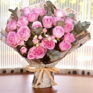Pink Rose Bouquet